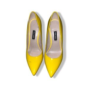 Yellow Heels By Nine West